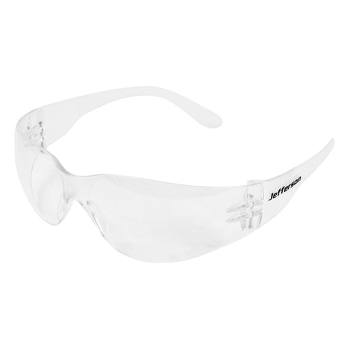 Jefferson Anti-Scratch Clear Frameless Safety Glasses