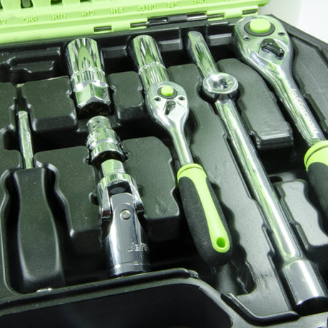Jefferson 94 Piece 1/4" and 1/2" Drive Socket Set