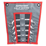 Jefferson 5 Piece Half Moon Ring Spanner Set