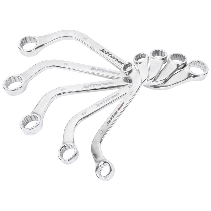 Jefferson 5 Piece S-Type Ring Spanner Set