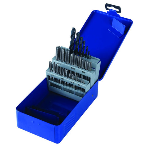 Jefferson 28 Piece Metric Tap & Drill Bit Set