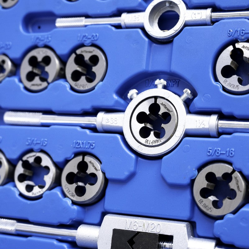 Jefferson 110 Piece Metric & Imperial Tap & Die Set
