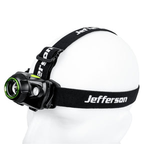 Jefferson HyperBeam Rechargeable Uni-Powered Cree LED Headlamp