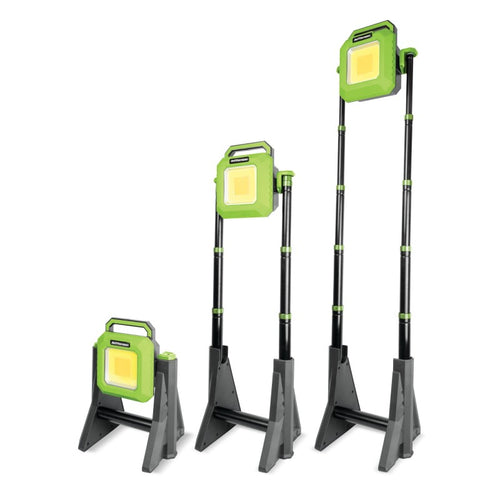 Jefferson HyperBeam 3000 Lumens Cordless Telescopic Work Light