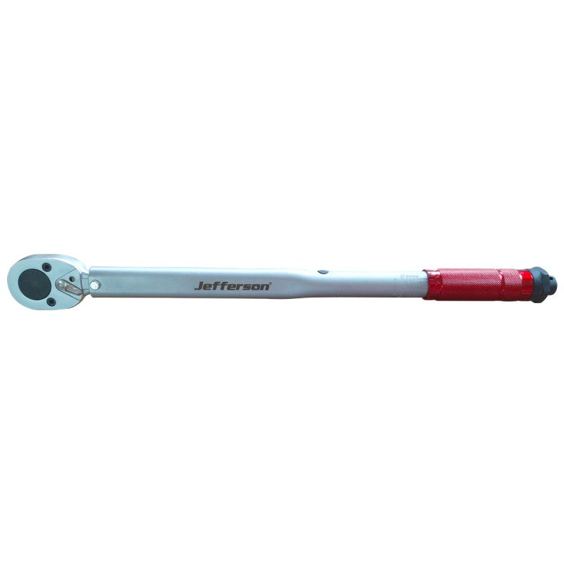 Jefferson 1/2" Square Drive Calibrated Micrometer Torque Wrench