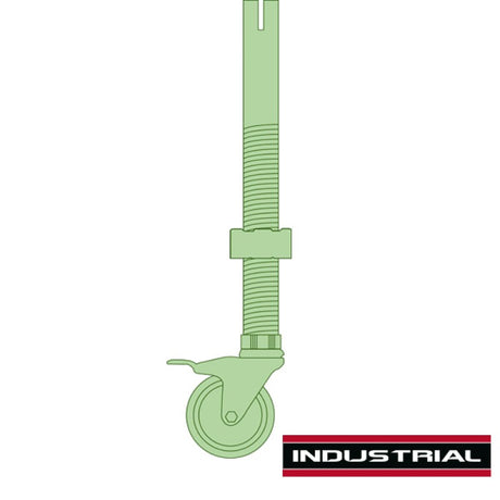 Jefferson T99 Adjustable Castor Wheel