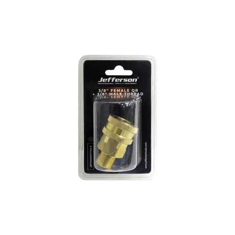 Jefferson 3/8" Female QR+ 3/8" Male