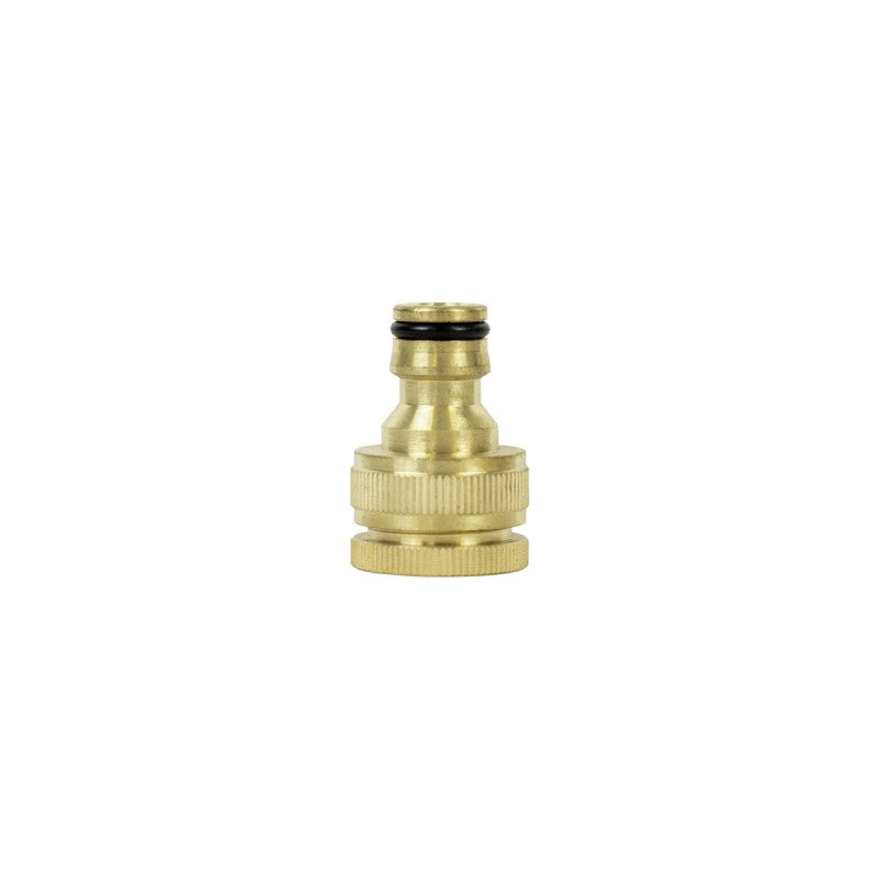 Jefferson 1/2" + 3/4" Brass External Thread Tap Connector