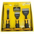 Jefferson Tundra 3 Piece Chisel & Bolster Set