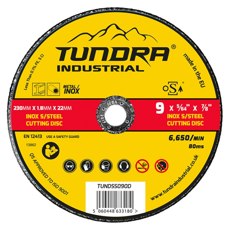 Jefferson Tundra Industrial INOX Cutting Disc