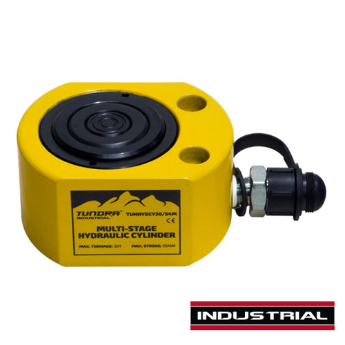 Jefferson Tundra 54mm 30 Tonne Low Height Multistage Hydraulic Cylinder