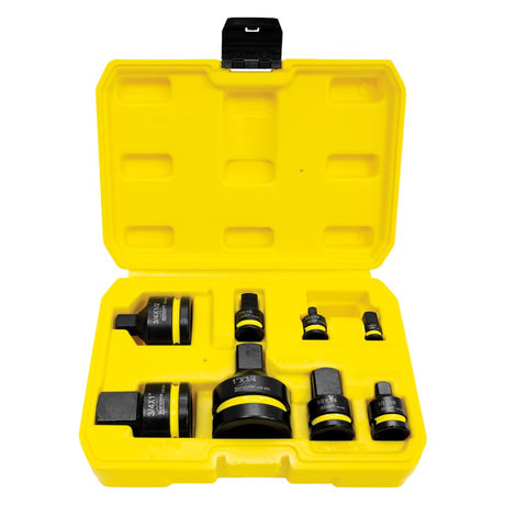 Jefferson Tundra 8 Piece 1/2" Drive Impact Adaptor Set