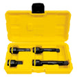 Jefferson Tundra 4 Piece 1/2" Drive Impact Extension Bar Set
