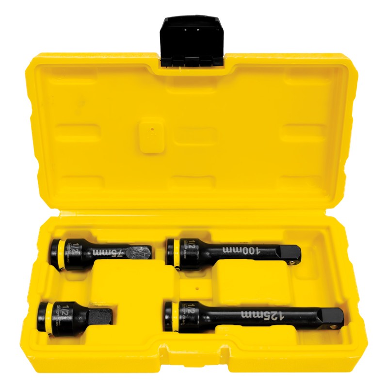 Jefferson Tundra 4 Piece 1/2" Drive Impact Extension Bar Set