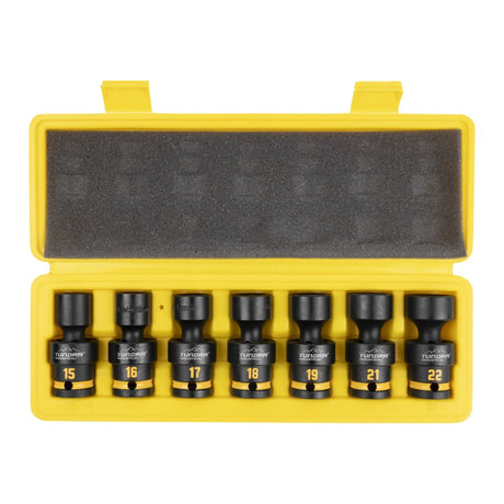 Jefferson Tundra '' Drive Swivel Impact Socket Set