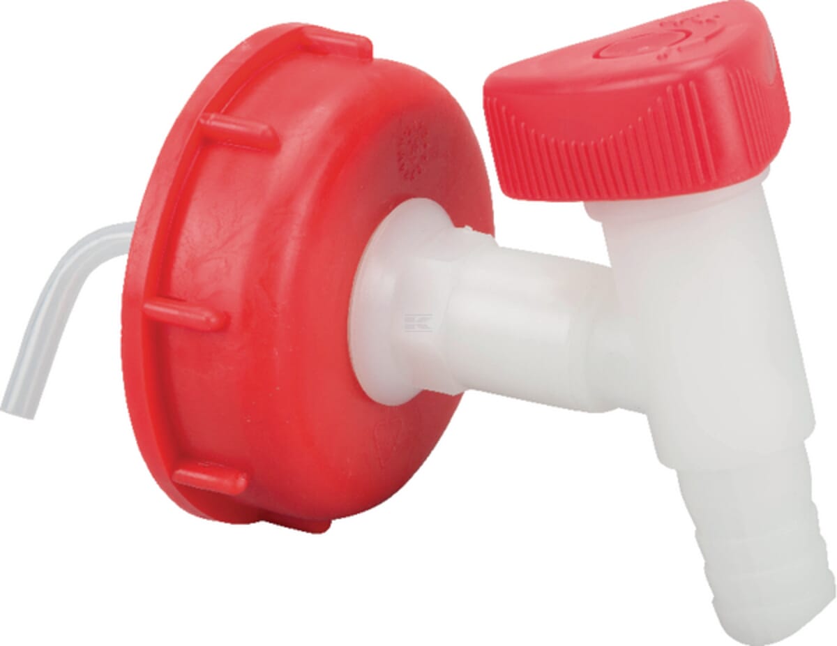 Hünersdorff Drain tap with coupling