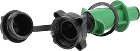 Hünersdorff Spillproof spout for chainoil