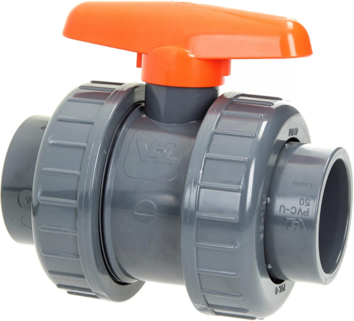 VdL PVC-U ball valve - Sleeve (PVC) x Sleeve (PVC)