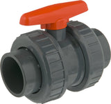 VdL PVC-U ball valve - Sleeve (PVC) x Sleeve (PVC)