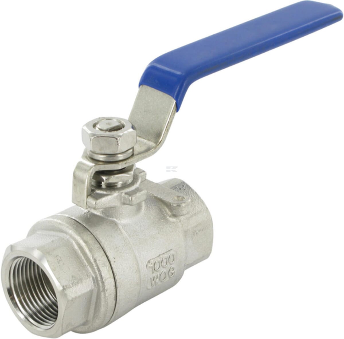 Stainless steel ball valve - Internal thread (BSPT) x internal thread (BSPT) - Long version
