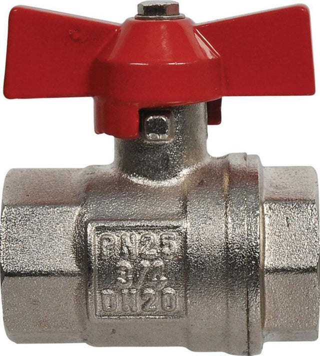 MS Ball valve female/female
