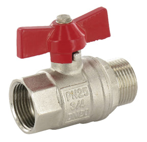 KS inner/outer wing-grip ball valve