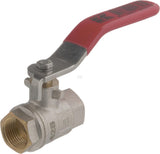 Kramp brass ball valve, BSPT 2x internal thread