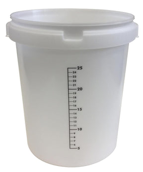 Gripline Plastic bucket with scale