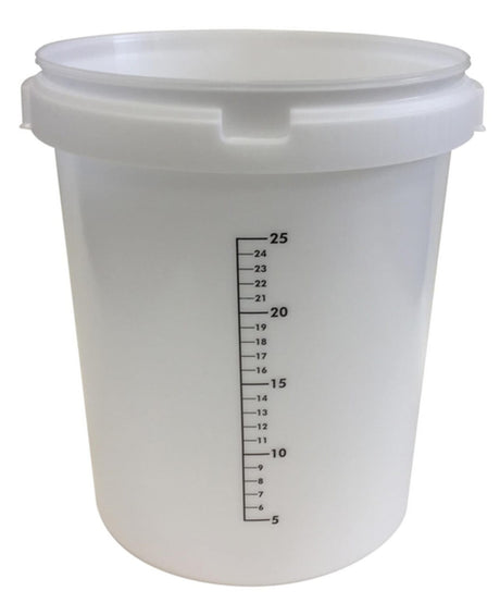 Gripline Plastic bucket with scale