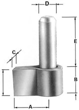 Weld-on hook
