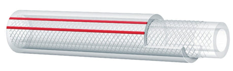 Alfagomma PVC pressure hose Transparent - With braided textile reinforcement