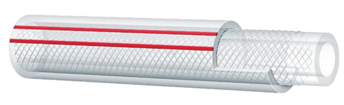Alfagomma PVC pressure hose Transparent - With braided textile reinforcement