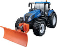 Maisto New Holland T8.320 tractor with snow pusher and controller