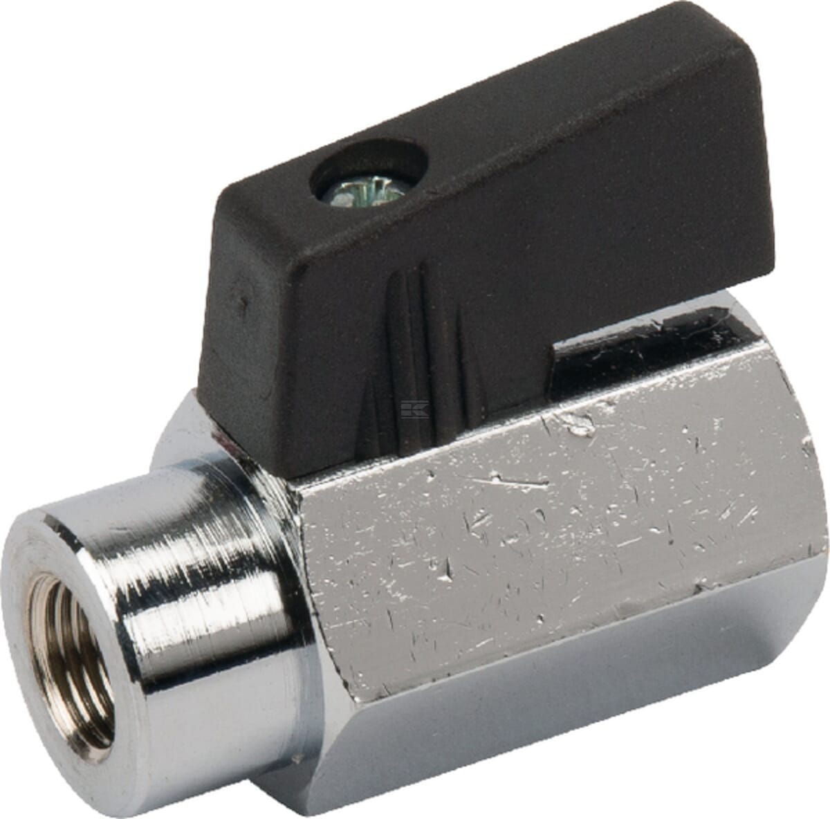 Hexagonal mini ball valve female-female type MBV..I