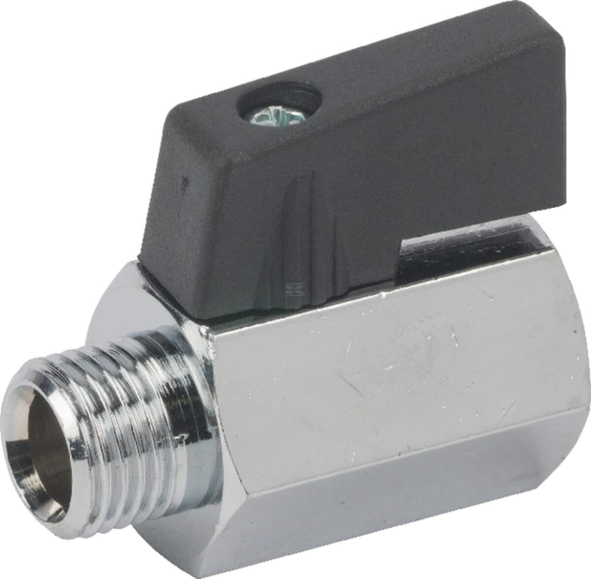 Hexagonal mini ball valve male-female type MBV..OI
