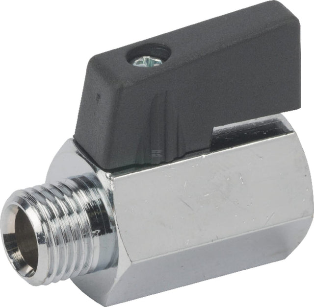 Hexagonal mini ball valve male-female type MBV..OI