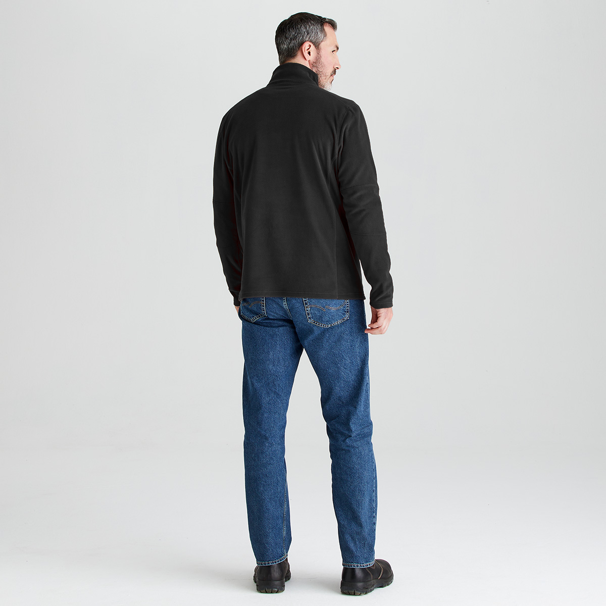 Ridgeline Men's Narvik Fleece – Black