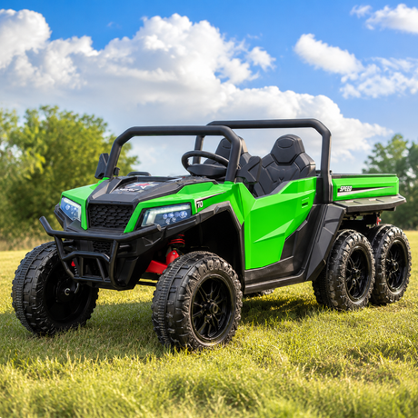 24V Two Seat Gator Ride On Electric Vehicle in Green (2026)