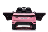 Range Rover Evoque 12V Electric Ride On Jeep Pink