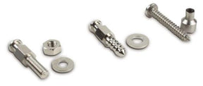 Fixing screws for tarpaulins