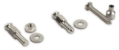 Fixing screws for tarpaulins