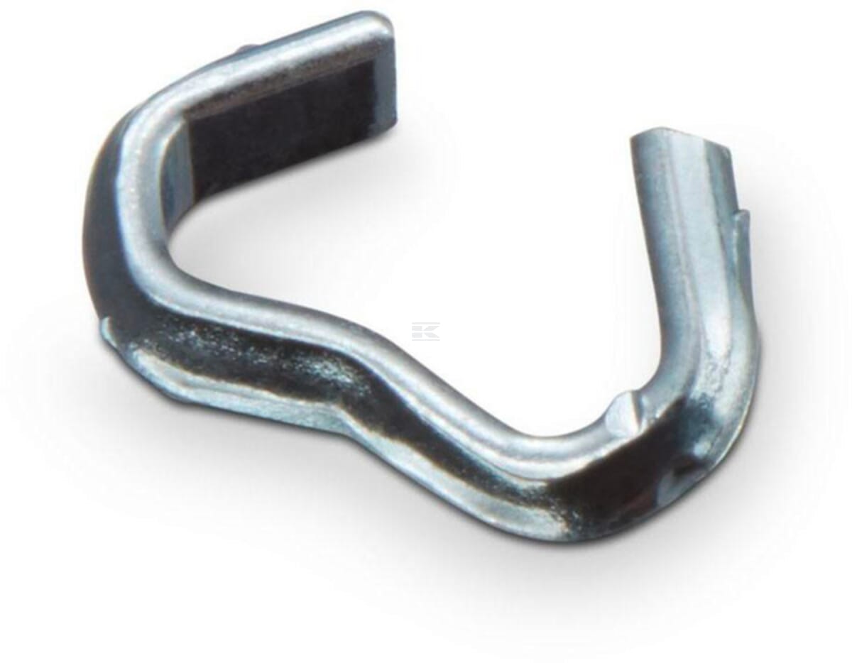 Press clamps for rope