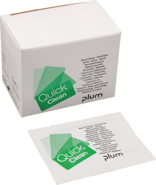 Plum QuickClean wound cleaning wipes