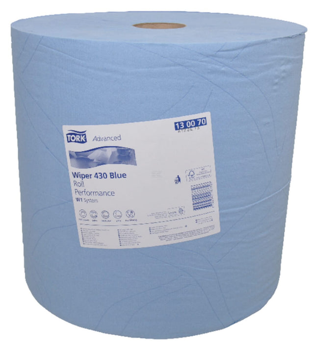 Paper towel, Tork Wiper 430 Blue roll