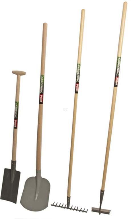 Polet G1 set spade, hoe and rake