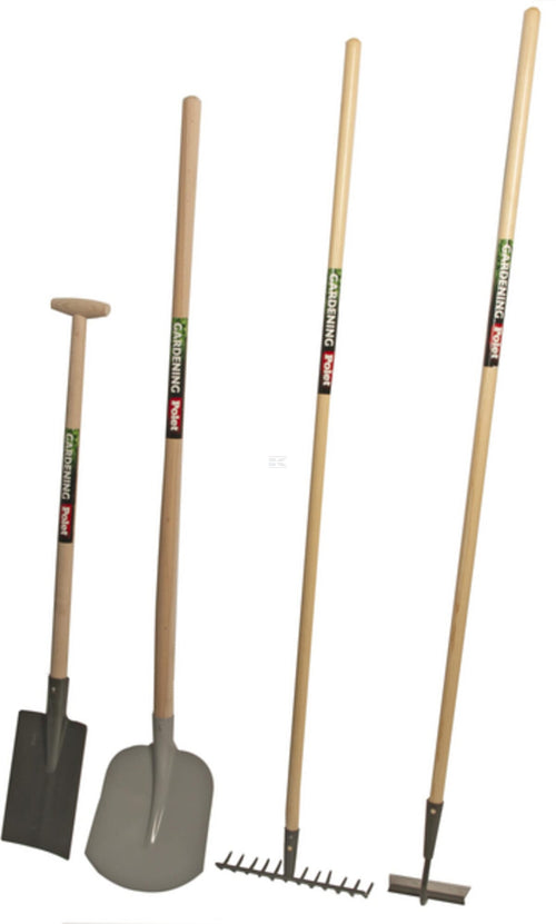 Polet G1 set spade, hoe and rake
