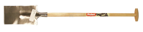 Spade with open socket, Polet