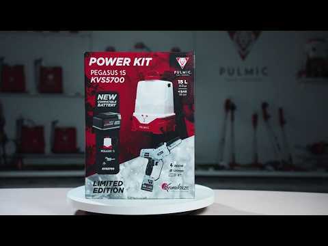 Pulmic Pegasus 15L & Kamikaze KVS5700 Anniversary Battery Bundle
