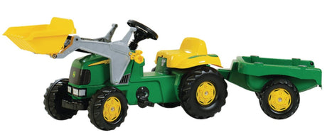 Rolly Toys R02311 RollyKid J.D. with Kid front loader and trailer