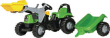 Rolly Toys R02319 RollyKid Deutz with Kid front loader and trailer